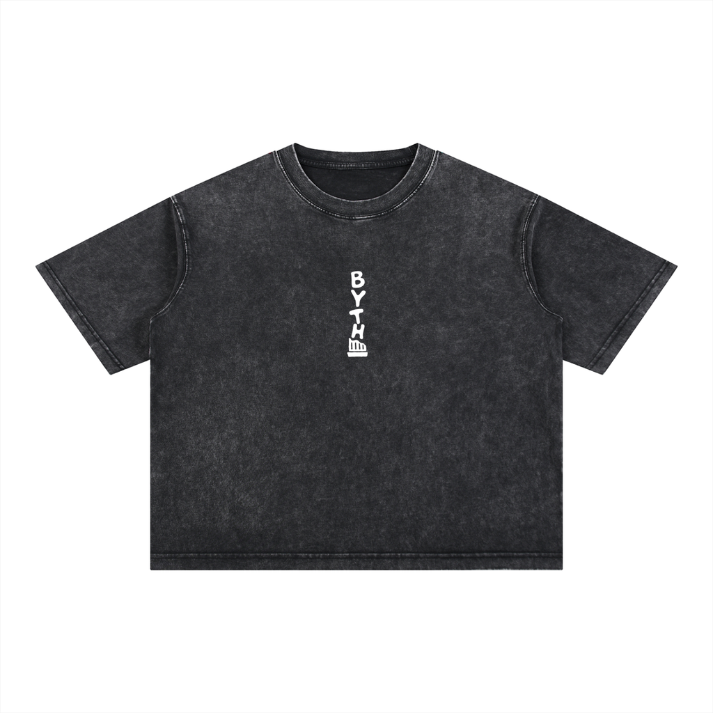 BYTH Pillar Mineral Wash Boxy Cotton T-Shirt